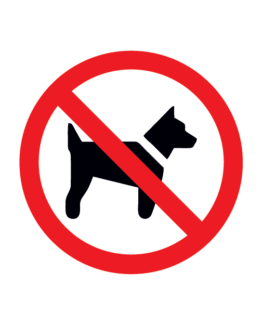 keelumärk koerad keelatud