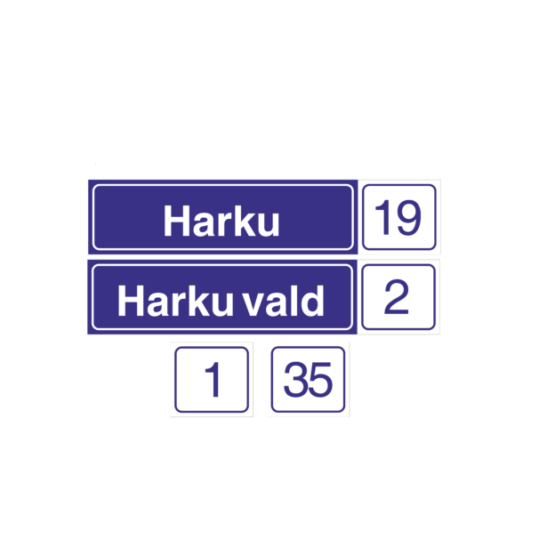 harku aadressitähis