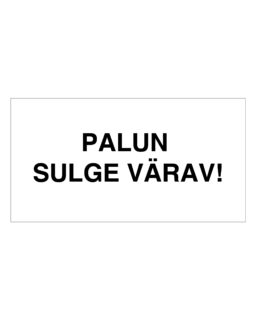 palun sulge värav