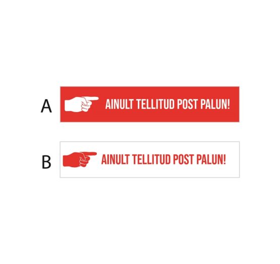 Ainult tellitud post