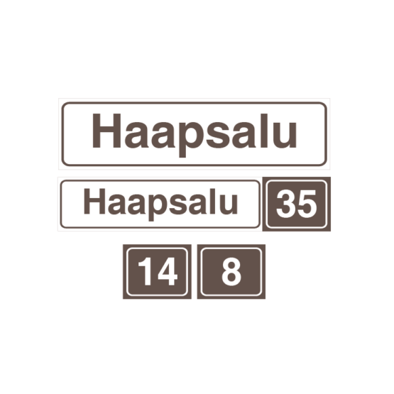 aadressitähis Haapsalu