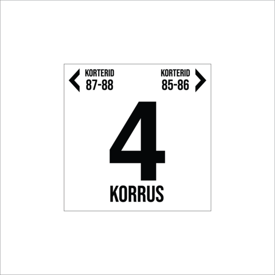 Korruse number